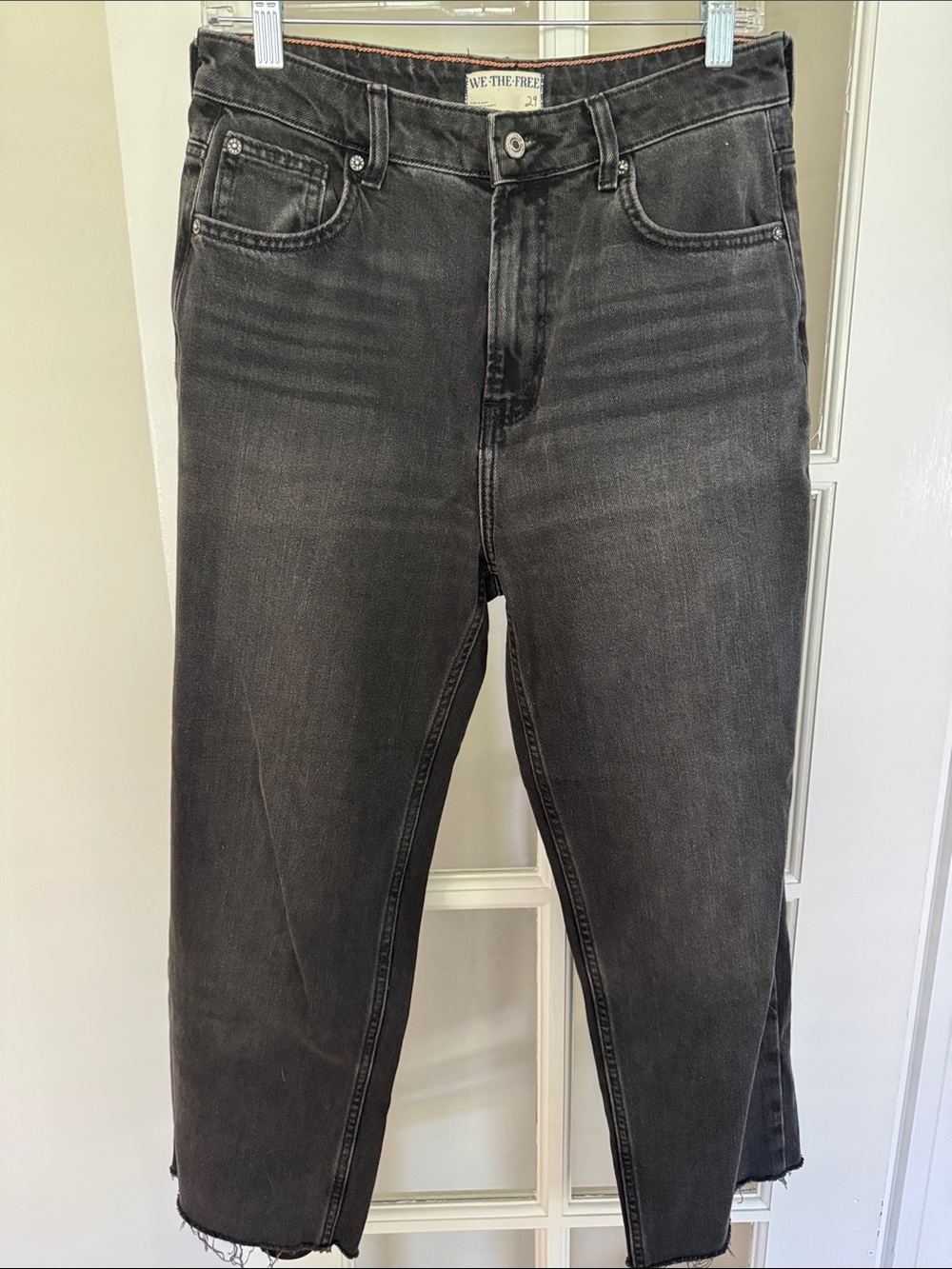 We The Free Washed Black Relaxed women’s Jeans